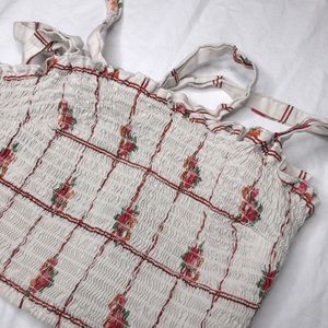 Forever 21 cropped summer wrap around tube top. Size small.